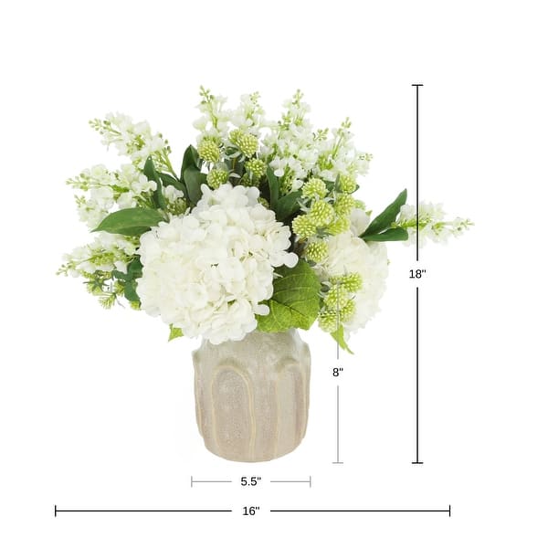 Classic Floral with Hydrangeas and Lilacs
