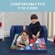 preview thumbnail 4 of 8, Spider-Man Cozee Flip-Out Sofa - 2-in-1 Convertible Sofa to Lounger for Kids by Delta Children
