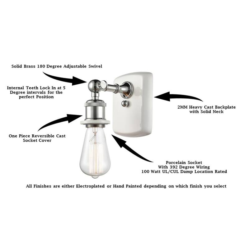 Innovations Lighting 916-1W-11-6 Cone Sconce Cone 11" Tall Wall Sconce