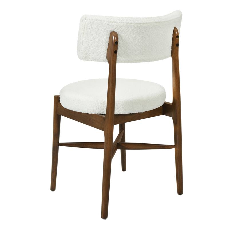 Lumen Dining Chairs Rubberwood (Set of 2 ) by Christopher Knight Home
