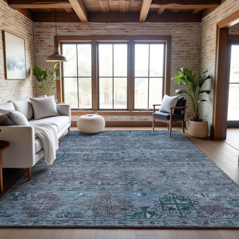 Premium Washable Super Soft Tribal Global Mayfield Rug