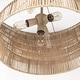 preview thumbnail 10 of 10, Marimba Natural Cane Multi-Tiered 6 Bulb Round Chandelier