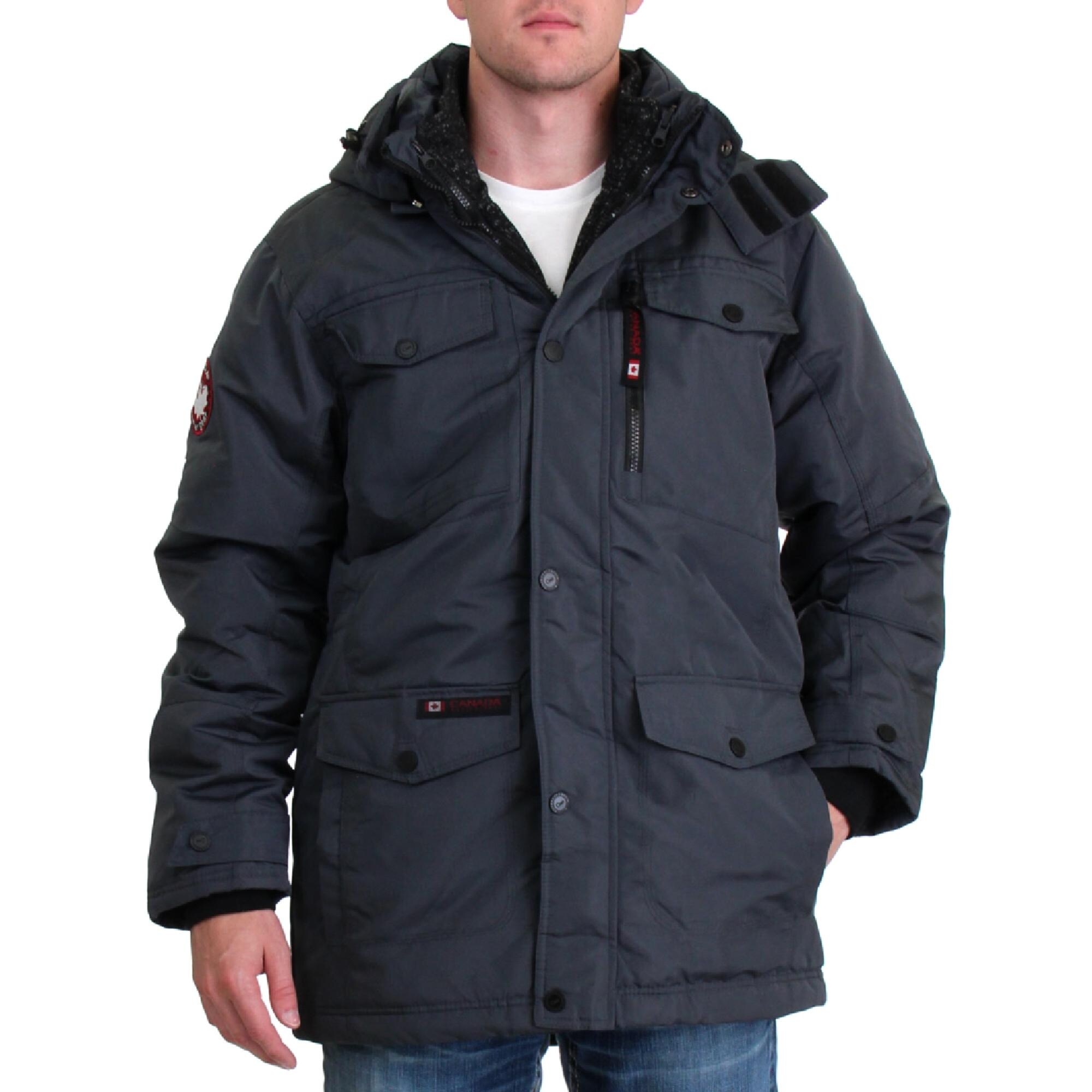 Shop Canada Weather Gear Systems Men S Waterproof Warm Winter Bib Parka Coat Overstock 29876783