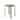 Round Plastic Dining Stool with Wicker Top Tresse Series by LeisureMod - 17.7" H x 13.4" W x 13.4" D