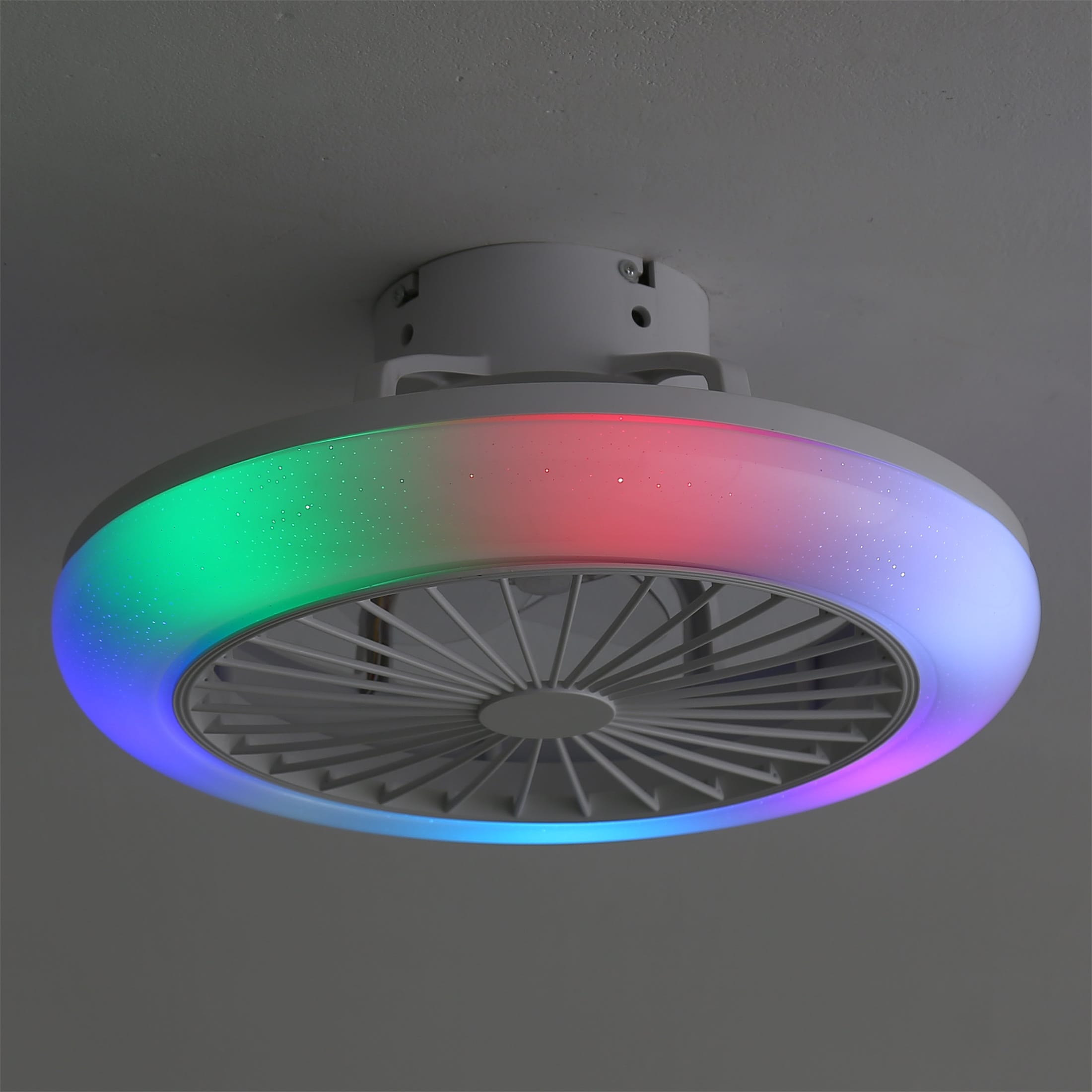 18Inches RGB Ceiling Fan with Lights