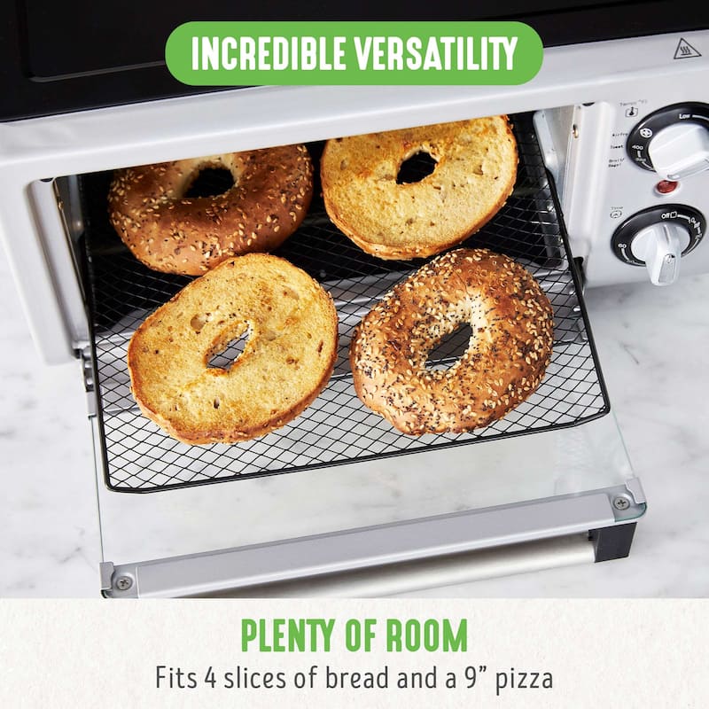 GreenLife Healthy Ceramic Nonstick All in One Air Fry Toaster Oven