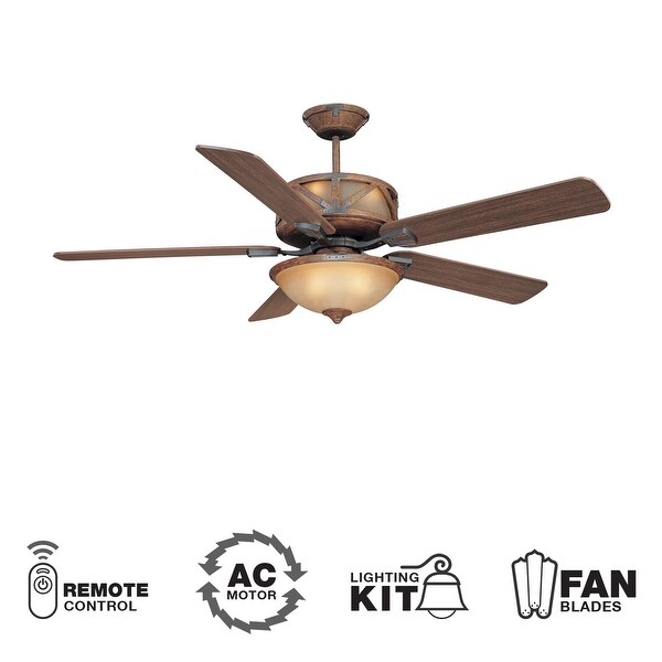 Shop Ellington Fans Deer Lodge Classic 60" 5 Blade Indoor ...