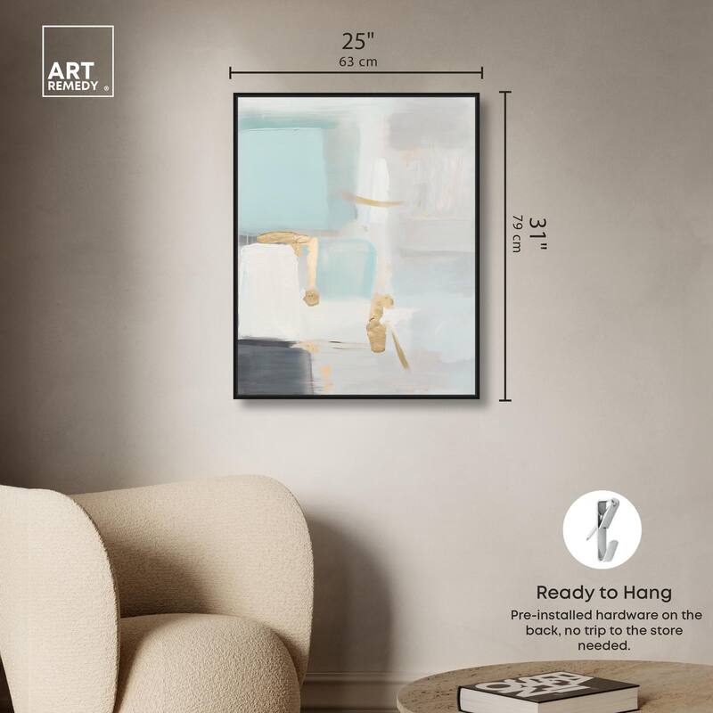Pale Radiance I Canvas by Art Remedy