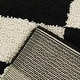 preview thumbnail 13 of 13, Leslie Checkered Shag Area Rug