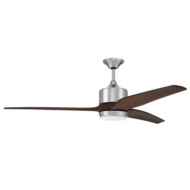 Craftmade MOB603 Mobi 60" 3 Blade Indoor / Outdoor LED Ceiling Fan - Chrome