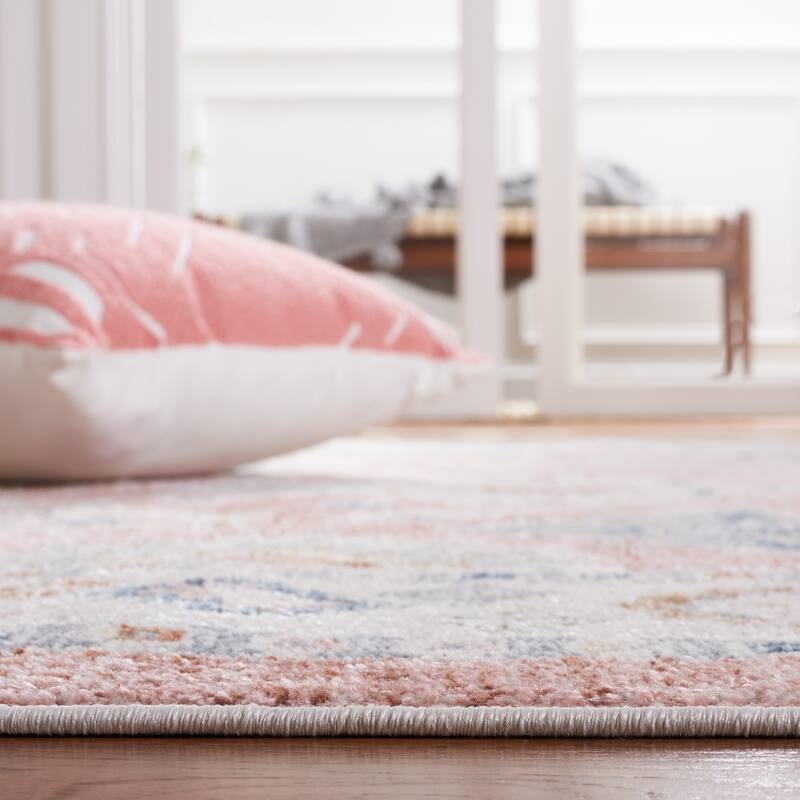 SAFAVIEH Blair Machine Washable Kanae Slip Resistant Boho Rug