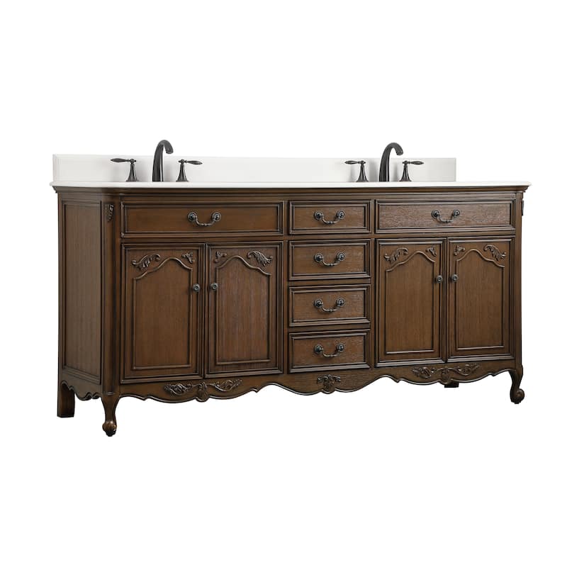 72" Double Bathroom Vanity