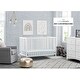 preview thumbnail 2 of 17, Heartland 4-in-1 Convertible Crib, Greenguard Gold Certified, Bianca White