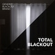 preview thumbnail 4 of 117, Deconovo 100% Full Blackout Double-Layer Rod Pocket Curtains (2 Panels)