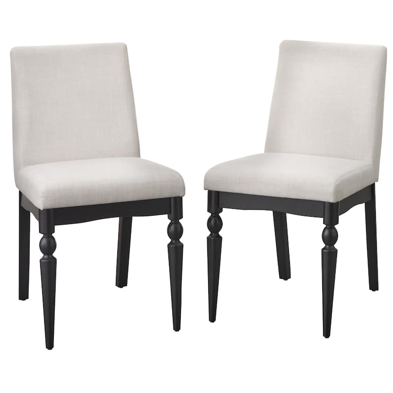Lifestorey Bertona Upholstered Dining Chair (Set of 2)