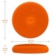 preview thumbnail 5 of 6, Bouncyband Little Wiggle Seat Sensory Cushion, Orange