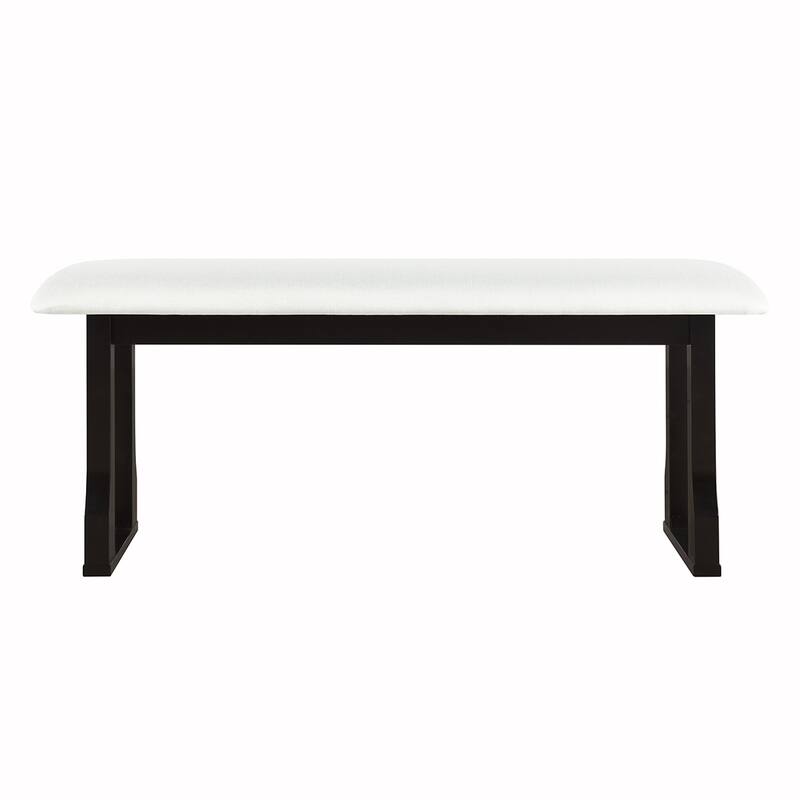 6PCS Rattan Wooden Extendable Dining Table Se