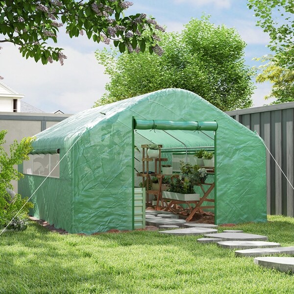 Amazon.com: HOWE 8x12x7.5 FT Polycarbonate Greenhouse