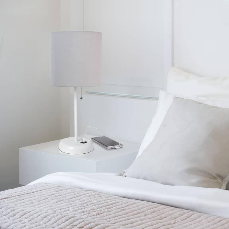 Simple Designs 19.5" Desk Lamp with Feit LED Bulb Included - 19.50