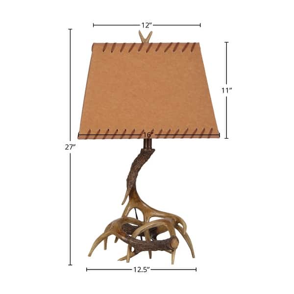 Polyresin Table Lamp (Set of 2)