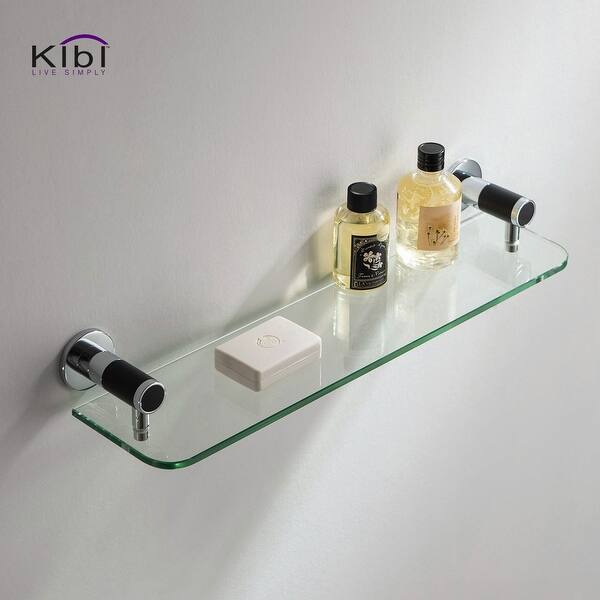 Shop Bathroom Hardware Wall Mounted Accessory Shelf Overstock 31955782