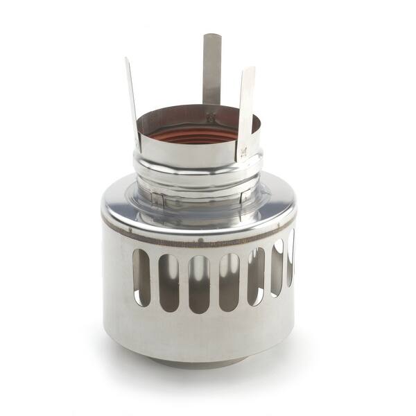 Shop Heat Fab Sc03ht 3 Saf T Vent Sc Horizontal Termination Adapter Stainless Steel Overstock 18187720