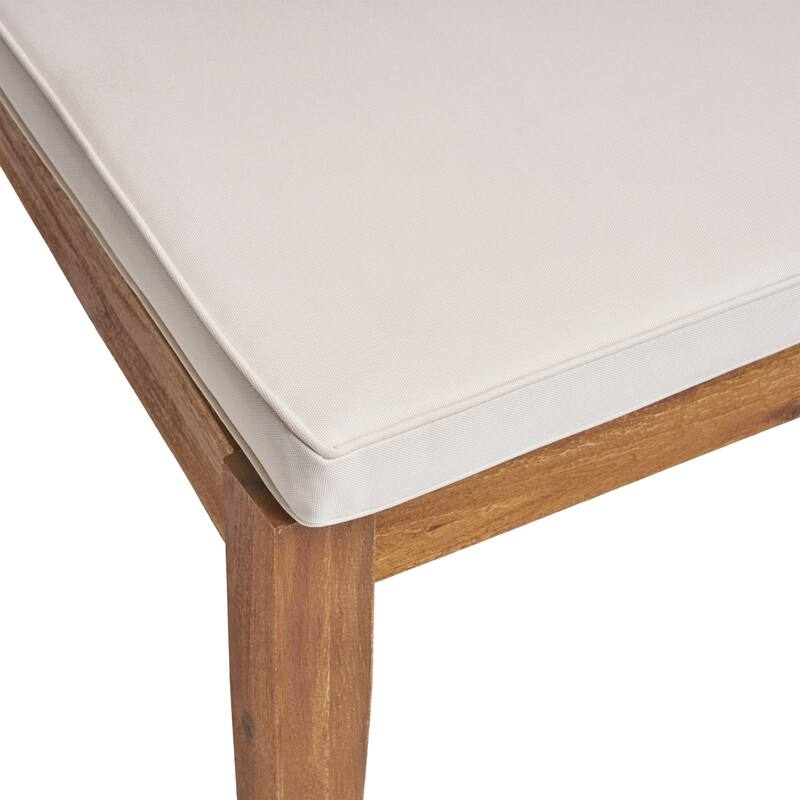 Nestor Outdoor 8-Seater Acacia Wood Expandable Dining Set by Christopher Knight Home