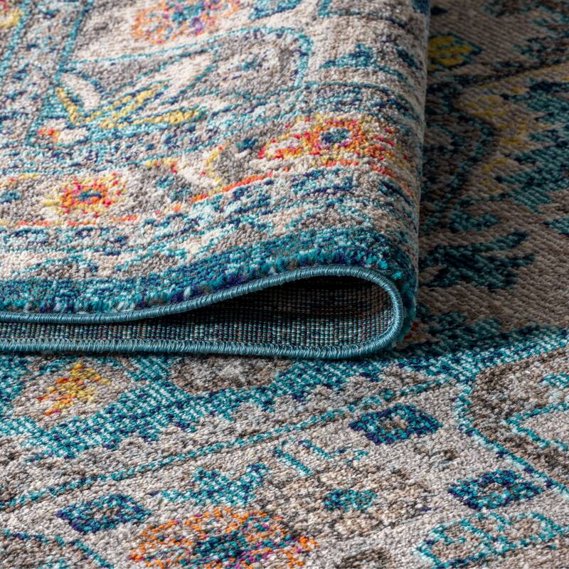 JONATHAN Y Boho FLAIR Medallion Area Rug