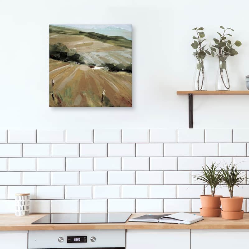 Summer Pasture by Carol Robinson Canvas Art Print