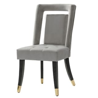 Dhruv Velvet-upholstered Dining Chairs (Set of 2)