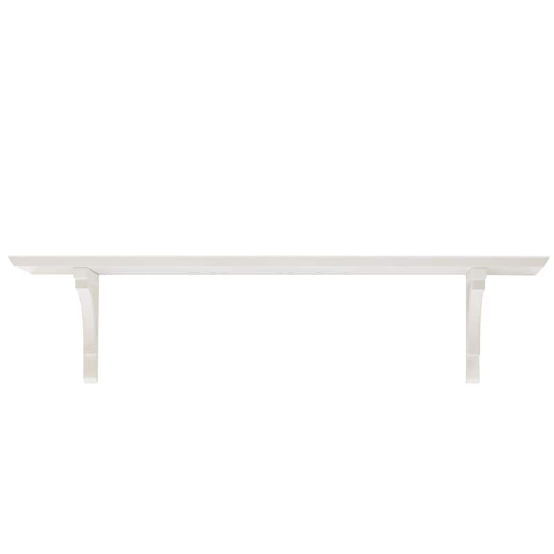 InPlace White Cottage Bracket Shelf