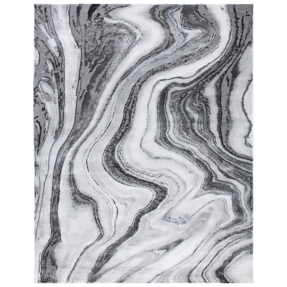 SAFAVIEH Craft Elvyra Modern Abstract Marble Pattern Rug