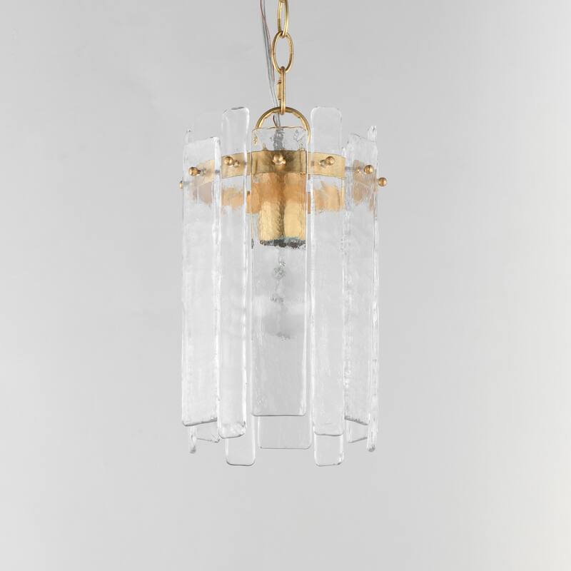 Maxim 21831AG Warren 8" Wide 1 Light Mini Pendant