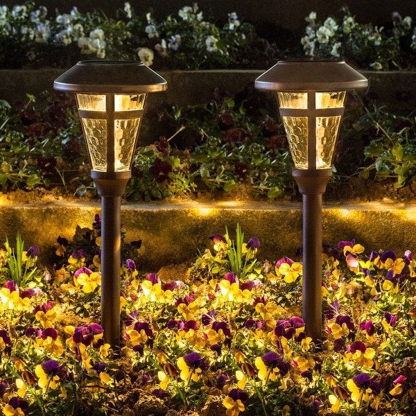 Bronze solar path lights 2025