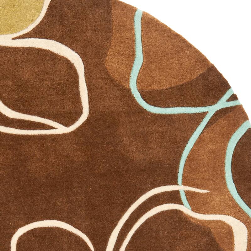 SAFAVIEH Handmade Modern Art Mackenzie Modern Polyester Rug