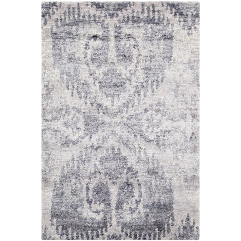 SAFAVIEH Couture Hand-knotted Tibetan Speranta Modern Wool Rug - 2' x 3' - Lavander