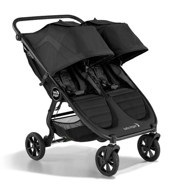 slide 2 of 7, Baby Jogger City Mini GT2 All-Terrain Double Stroller, Jet - N/A