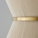 preview thumbnail 8 of 7, Cecilia 24.25" 8-light Patinaed Brass/ Tapered String Pendant