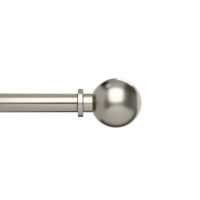 Baroque Curtain Rod 1 Inch - Adjustable Rod for Windows, Durable Steel Design - M