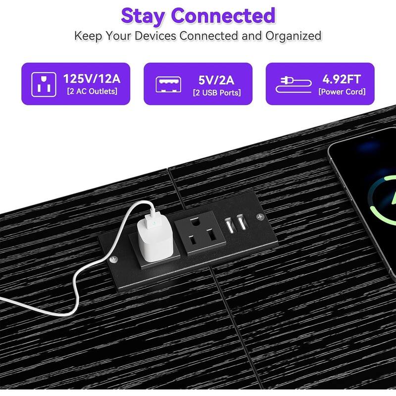 10 Drawer Dresser TV Stand , up to 75"