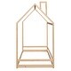 preview thumbnail 9 of 10, Twin Size Wooden House Bed with Playhouse Design , Sturdy Pine Frame for Comfortable Sleep and Imaginative Play