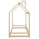 preview thumbnail 44 of 45, Twin Solid Wood Bed with House Design & Guardrails - Safe & Fun