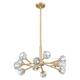 Option Brushed Brass, Clear