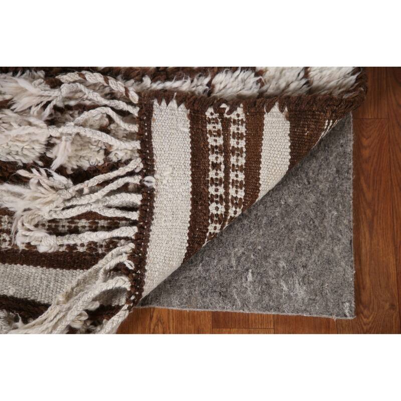 Plush Turkish Anatolian Runner Rug Hand-knotted Tribal Wool Carpet - 2'9"x 13'3"