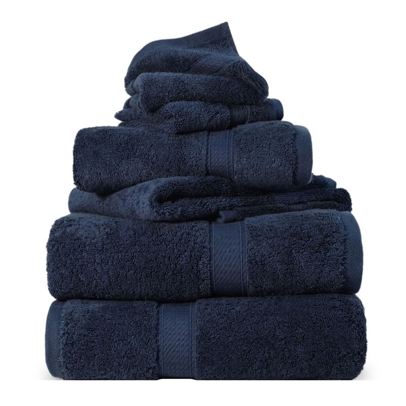 Superior Egyptian Cotton Pile Heavyweight 6-Piece Towel Set