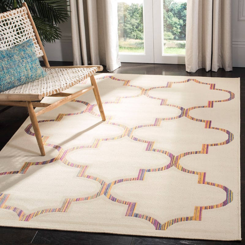 SAFAVIEH Havana Keri Indoor/ Outdoor Waterproof Patio Backyard Rug - 8' x 11'