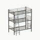 preview thumbnail 38 of 38, Industrial Style Twin Size Metal Triple Bunk Bed, Three Twin Size Beds