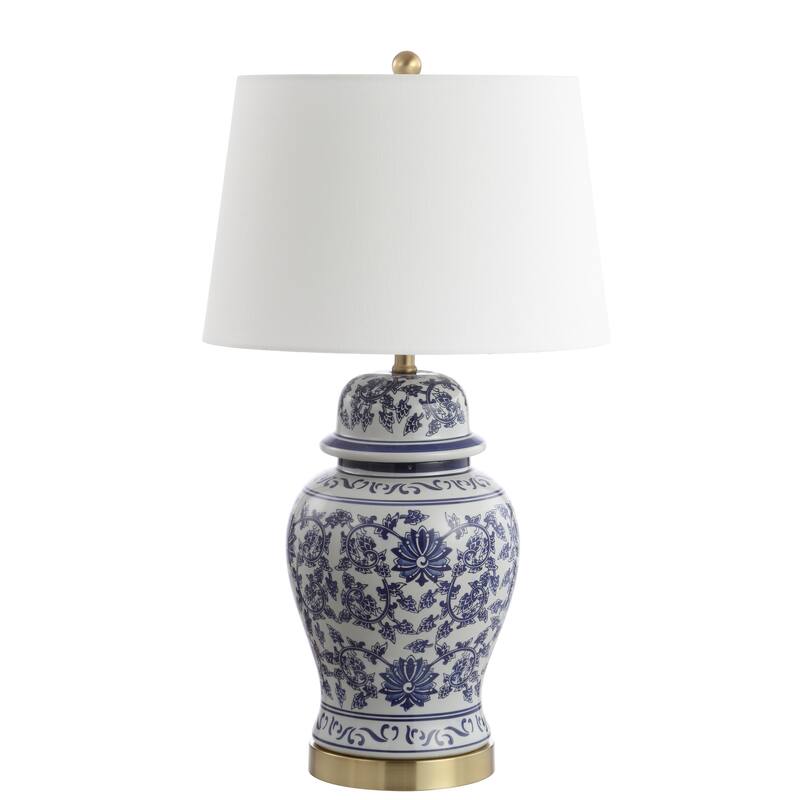 SAFAVIEH Lighting Bavani 30" LED Table Lamp (Set of 2) - 17"x17"x30.5" - 17Wx17Dx31H