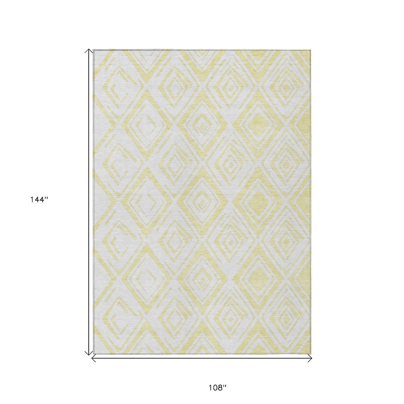 HomeRoots Geometric Transitional Rectangle Outdoor Rug