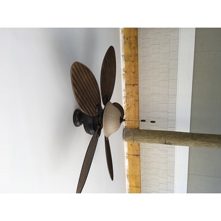 Hunter Fan Bayview 54-inch 5-palm Leaf Blades Ceiling Fan - Free ... - Read More